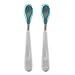 OXO Tot Silicone Feeding Spoon Set (Aqua)