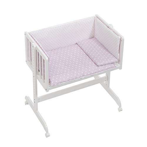 Pispas 1703496031 - minicuna colecho con coordinado textil
