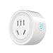 Produktbild DZSF WiFi Smart Socket APP Handy-Fernbedienung US-Standard Smart Plugs Kein Hub erforderlich, Fernbedienung Ihrer Haushaltsgeräte von überall