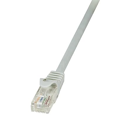 Logilink EconLine Câble réseau Cat6 U/UTP AWG24 10 m Gris