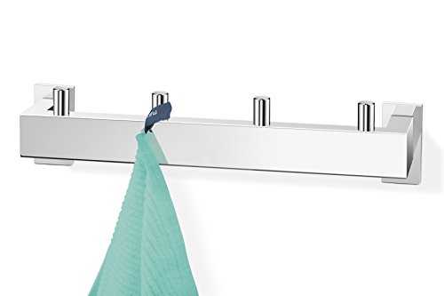 ZACK 40035 Linea Handtuchhakenleiste, Edelstahl hochglänzend, 4 Haken - 3
