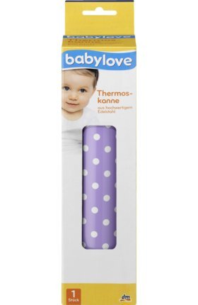 Preisvergleich Produktbild babylove Thermoskanne, 500ml, lila, 1 St