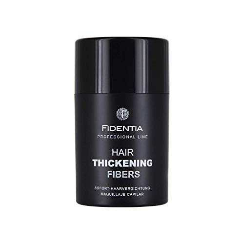Fidentia Hair - Fibras Capilares para disimular la caída de cabello, 10g Castaño Claro - Light Brown
