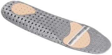 'ruNNex 5401 Safety Footwear Replacement Footbed Insoles Grey, 5401
