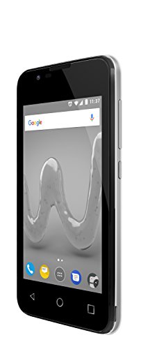 Wiko Sunny 2 10,16 cm (4 Zoll) Smartphone (5MP Kamera, 8 GB internen Speicher, 512 MB RAM, Dual-SIM, Android Marshmallow) silber