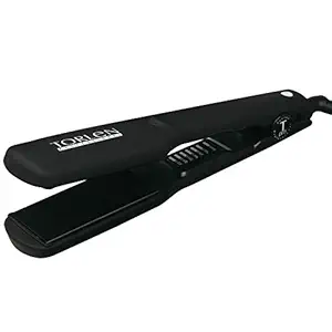 TORLEN PROFESSIONAL TOR 042 Flat Hair Straightener with Ceramic Technology n Temperature Controller/Wide Plates Straightening Iron for Women, Black
