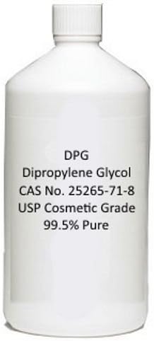 1 litre DPG Dipropylene Glycol Perfume Fragrance Carrier CAS No. 110-98-5 USP Cosmetic Grade 99.5% Pure