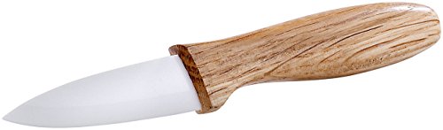 Rosenstein & Söhne Keramikmesserset mit Holzgriff, 4-teilig - 5