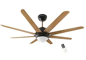 Havells Octet Underlight 1320mm Ceiling Fan (Walnut Black Nickel)