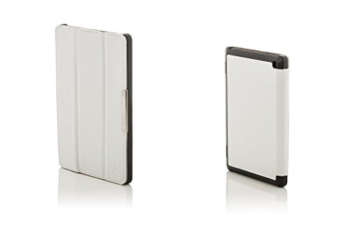 Forefront Cases® Neue Leder Hülle / Tasche / Case / Cover für Amazon Fire HD 6 Tablet (Oktober 2014) – Rundum-Geräteschutz und intelligente Auto-Sleep-Wake-Funktion mit 3-JAHRES-GARANTIE VON Forefront CASES – inkl. Eingabestift und Displayschutz - 4