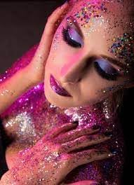 JEL FORM GLITTER KALICI MAKYAJ SİMİ (MOR)