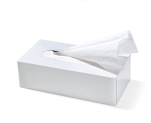 Veline cosmetiche per Estetiste - Ideali per Strucco e Pulizia Trucco - Fazzoletti in scatola uso estetico - Qualità Byness, Uso Professionale e Domestico - 50 scatole