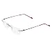 Royal Son Rimless Rectangular Unisex Spectacle Frame (RS0120ER|50|Transparent) RS.399.00