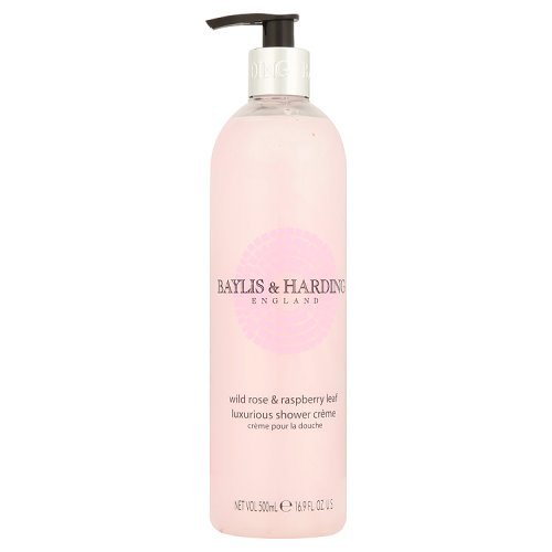 Baylis & Harding Wild Rose and Raspberry Leaf Shower Creme, 500ml