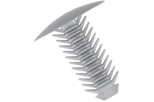 VEHICLE CLIPS 25 x Universal Fir Tree Plastic Trim Clips - Plastic Clip Mouldings & Strips - Door Panels / Fillings (Cars, Boats, Planes, Caravans