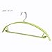 Produktbild Kleiderbügel HAIZHEN Rutschfester Aufhänger, Packung mit 10 Edelstahl-Trockengestell, Kunststoffhosenständer, Nass- und Trockenanzug (Farbe : B)