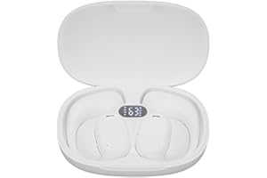 GOWENIC Auriculares B66 para Traductor de Idiomas, Traducción de Voz Portátil en Tiempo Real en 74 Idiomas y Dispositivo de Traductor Bidireccional de 70 Acentos para Aprendizaje de Viajes (Blanco)