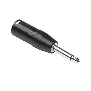MAXBELL 3 Pin XLR Male to 6.35mm Male Mono Jack Lead Adapter Microphone