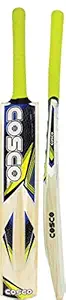 cosco Stricker Size-5 Wood Popular Willow Cricket Bat, Size 5