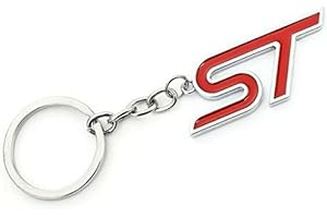 GENERIC Ford Fiesta Focus ST Keyring Metal Key Ring ST Line Keychain Gift