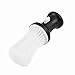 Move&Moving(TM) Plastic Neck Duster Refillable Powder Brush, White/ Black