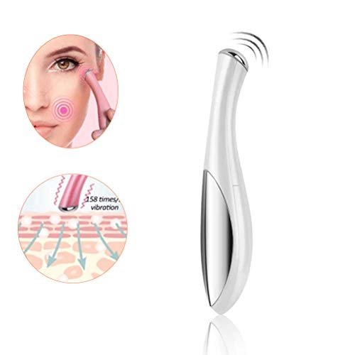 Preisvergleich Produktbild Augenmassagegerät, Anti-Falten-Augenmassagegerät, Schönheitsausrüstung beseitigt Falten, dunkle Augenringe (White)
