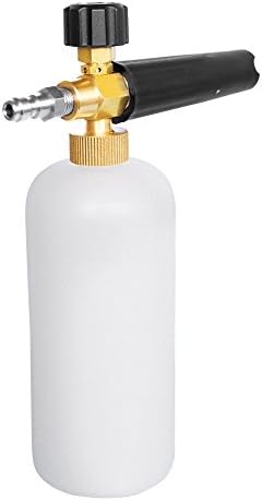 MZQLIGHT Adjustable Foam Cannon Gun Snow Foam Lance Adapter Soap Dispenser With 1/4 Quick Connector for Pressure Washer Gun