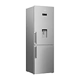 Beko rcna365ds réfrigérateur combiné-313 litres (216 l+ 97 l)-total no frost-a+-59.5cm x 185,3cm-silver