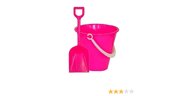 pink bucket and spade