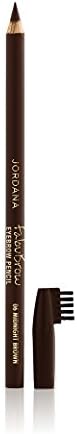 (6 Pack) JORDANA Fabubrow Eyebrow Pencil Midnight Brown