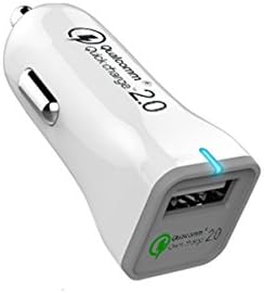 Car Charger Adapter , Qualcomm Quick Charge 2.0 ,Universal for Mobile Device,iPhone 7 7 Plus,6 6s,6s Plus,SE 5s,Samsung Galaxy S8,S7,S6,S6 Edge