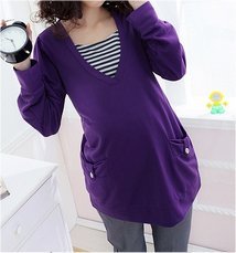 Gorgeous Grey suriAjuni Nursing Breastfeeding Top UK Size 10