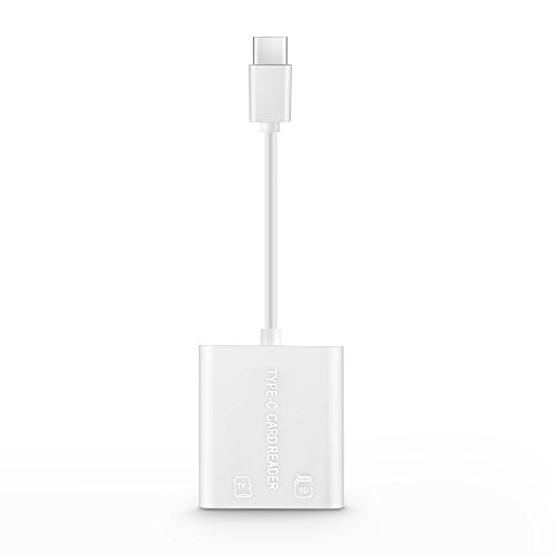 PhoneStar USB Typ C Karteneser SD Adapter Card Reader fÃ¼r Samsung Galaxy S9, S9 Plus, S8, S8 Plus, Macbook Pro, HUAWEI P10, P9, LG, Google Pixel, uvm