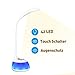 Produktbild Schreibtischlampe Kinder, VICTSING LED Tischlampe dimmbare, 16 LED Nachttischlampe mit Touchfeld, 3 Helligkeit und RGB 256 Farblich, 5W Augenschutz Leselampe für Mädchen, Junge [Energieklasse A]
