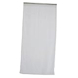 100x200cm Cortina de Puerta Ventana Sala Divisor Balcón Gasa (blanco)