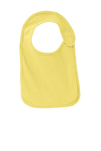 Precious Cargo Infant Jersey Bib>One size Yellow CAR30 (US)