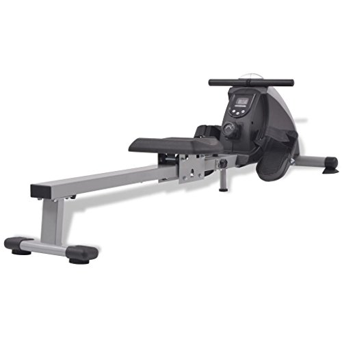 Preisvergleich Produktbild Festnight Rudergerät 4,5 kg Schwungrad Magnetischer Widerstand 8 Stufen