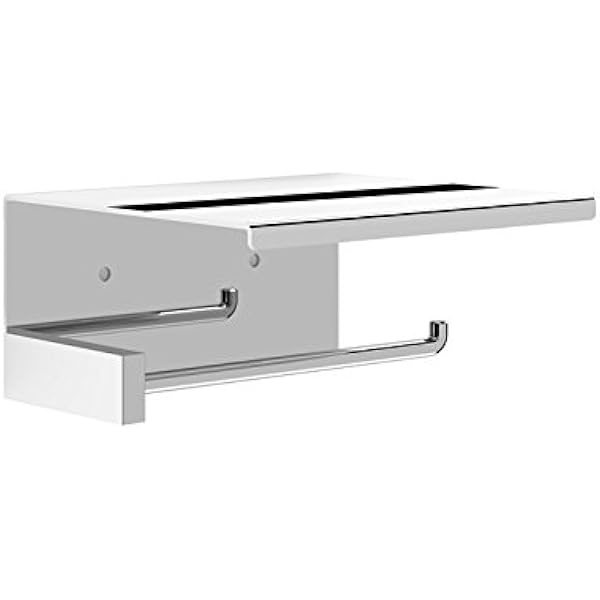 Roca A816529001 - Portarrollo con tapa, coleccion Nuova ...