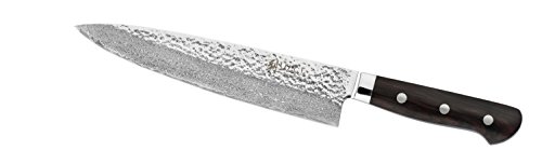 Wakoli Damastmesser (Chefmesser) japanischer Damaststahl VG-10, mit Holzverpackung, Wakoli Razor Serie - 2