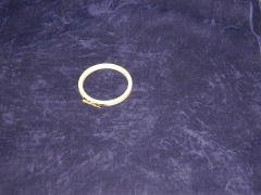 Elbesee Stickrahmen mit Metall Schraubbefestigung, Holz, 4-Zoll