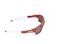 Oakley Men’s Quarter Jacket Sunglasses, Red, 61
