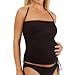 Picchu Maternity Tankini, Black, size 12