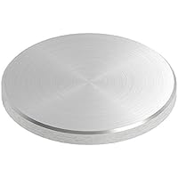 Ronde ø 80mm mit Fase, Stärke 6mm, einseitig geschliffen, mit Rundschliff