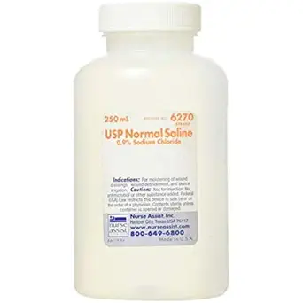 0.9% Sodium Chloride Sterile Saline 250ml