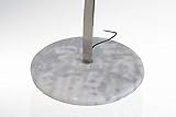 Bogenleuchte Bogenlampe SlimArc silver LED 18 W dimmbar weißer Marmorfuß - 6