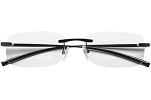 SILAC Czarny metal - męskie okulary do czytania - 1,25