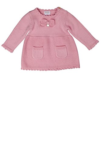 Kanz Baby Girls Kleid 1/1 Arm Crew Neck Long Sleeve Christening Gown, Pink (pink Lady Rose 2720), 92