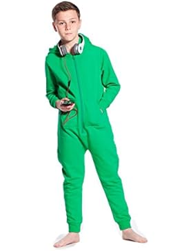 Sofasurfer® Kinder Overall Sweatoverall Sweat Jumpsuit Hausanzug Strampler