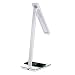 Produktbild L&Z Schreibtischlampe Tischlampen Dimmbare Touch-Augenpflege mit USB-Ladegerät, 4-Farben-Helligkeit einstellbar, Qi-Wireless-Ladegerät & Timerabschaltung (weiß)