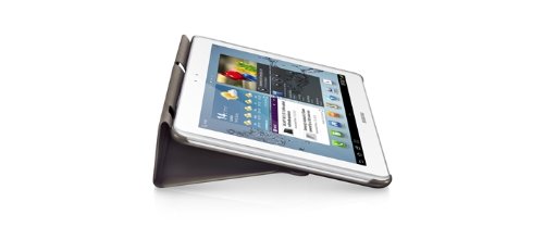 Samsung Original Diarytasche (Flipcover) im Buchdesign EFC-1H8SGECSTD (kompatibel mit Galaxy Tab 2 10.1) in darkgrey - 6